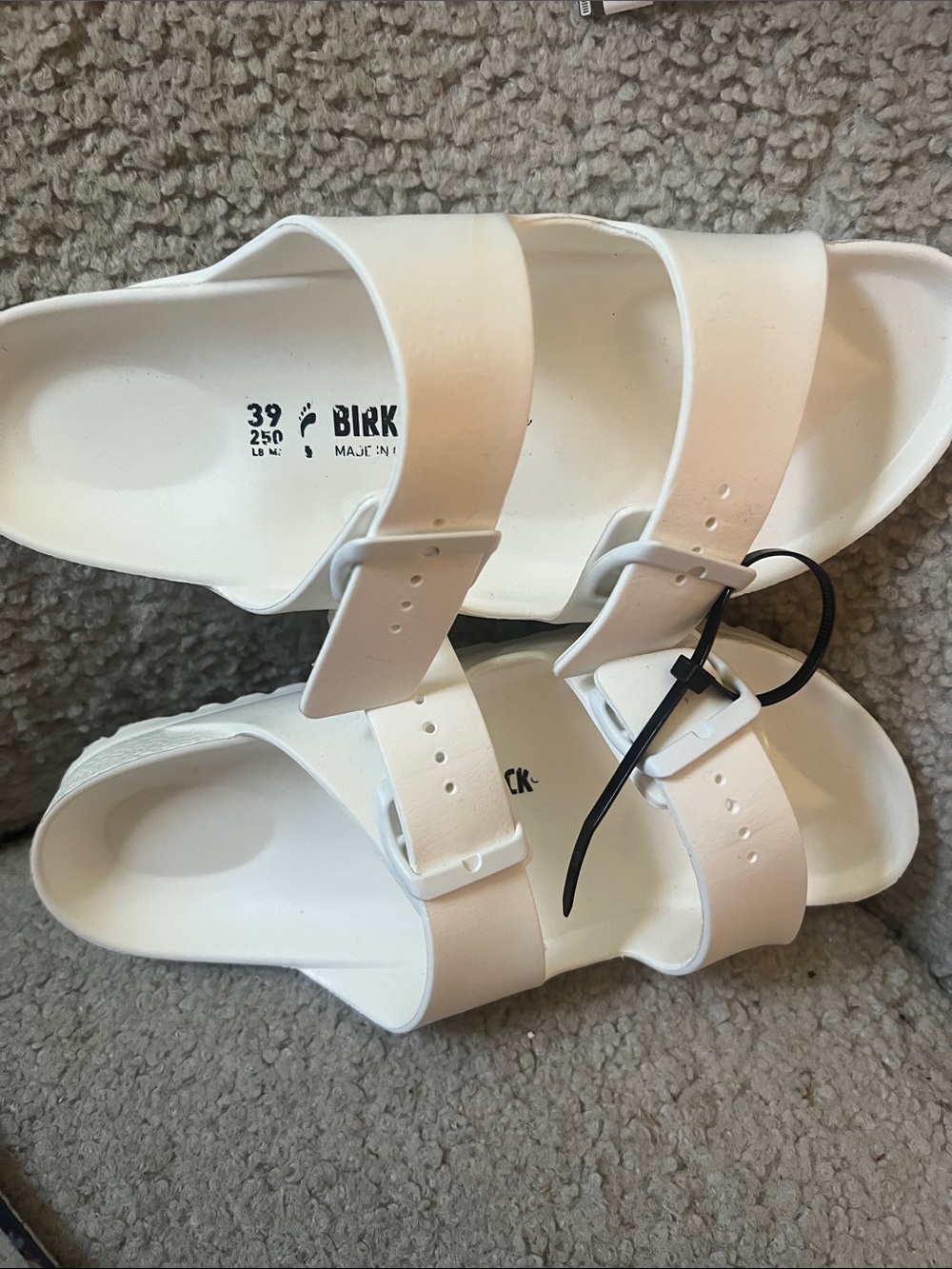 Birkenstock Arizona Sandals White 39